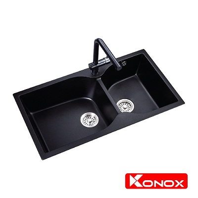 Chậu rửa bát Konox KN8848G-B