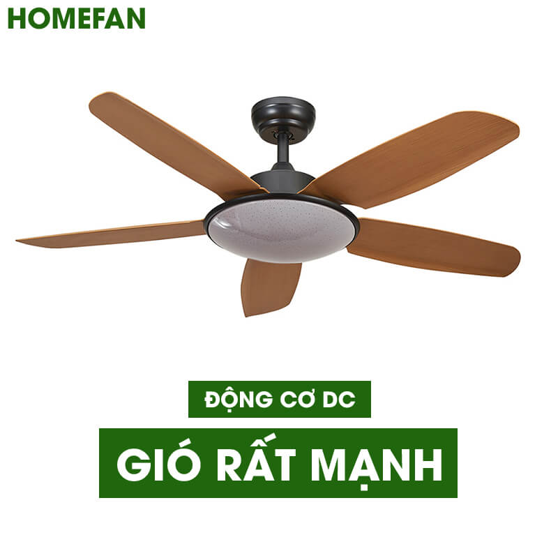 Quạt trần đèn hiện đại - HL-FAN699V