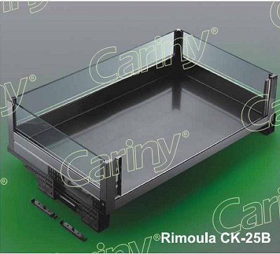 Giá xoong nồi inox hộp vách kính Cariny CK-25/600B